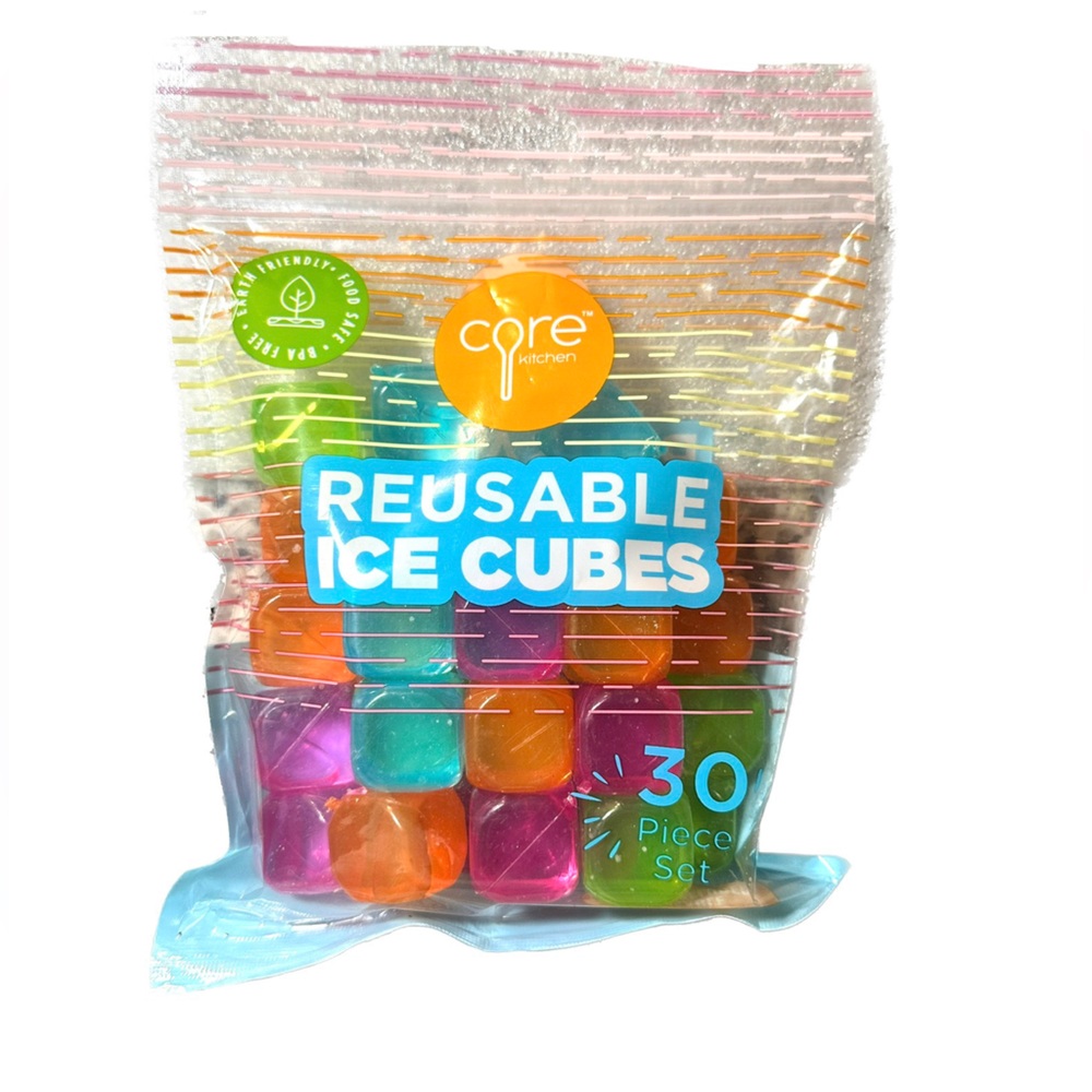 Reusable Ice Cubes - 30 pc Set